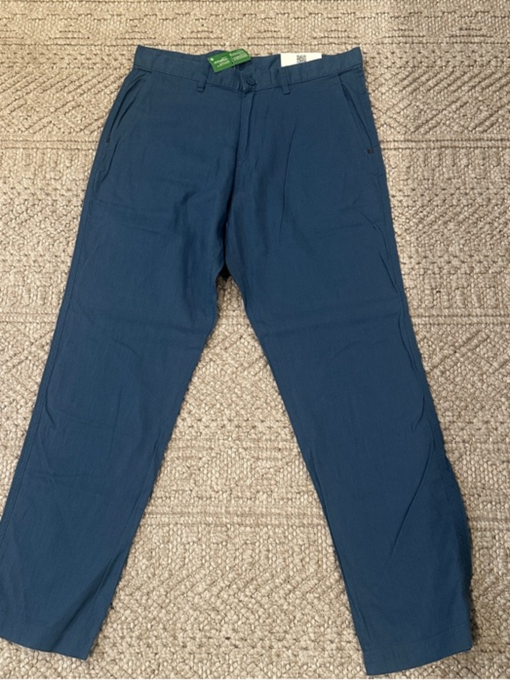 Patagonia Men's Blue Straight-Leg Chinos - 33x30